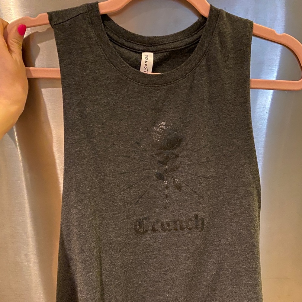 Crunch Gray Muscle Tank